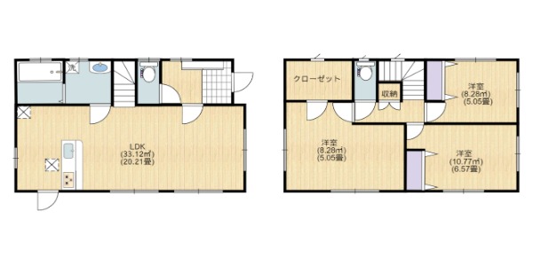 プレミアムシリーズのプレミアム30間取り図